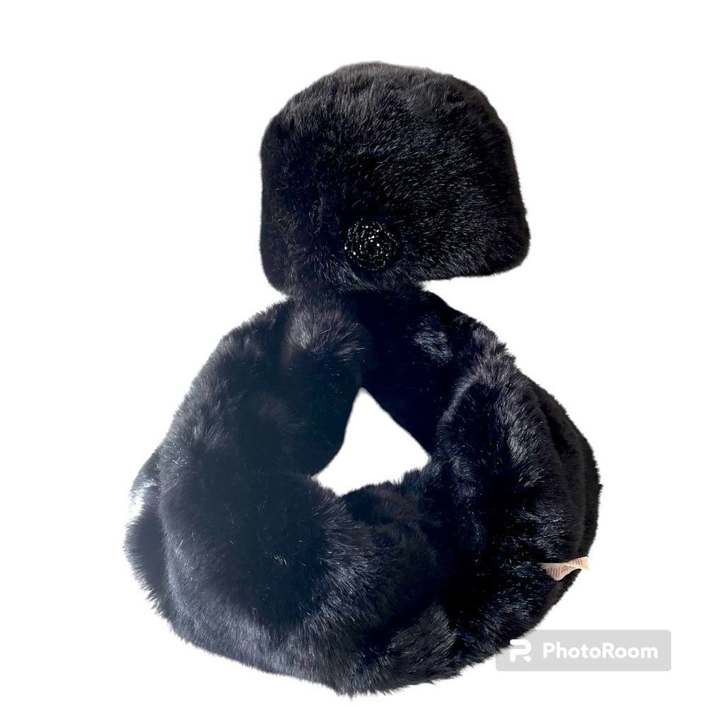 Faux Fur Russian Ushanka Trapper Hat With Matching Infinity Scarf Style 2pcs